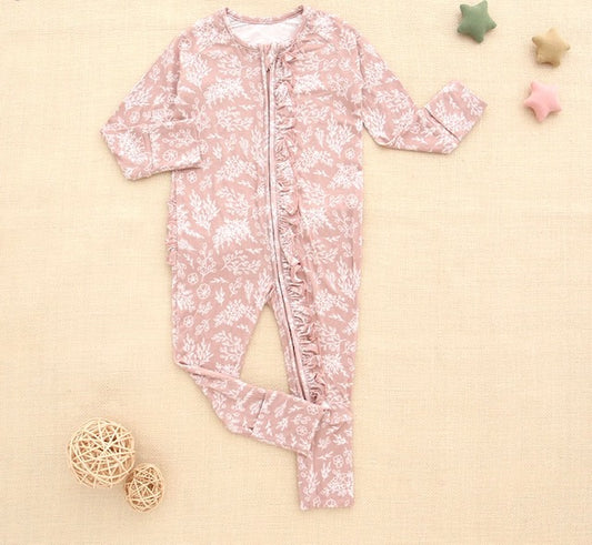 Baby Girl Ruffle Jammies